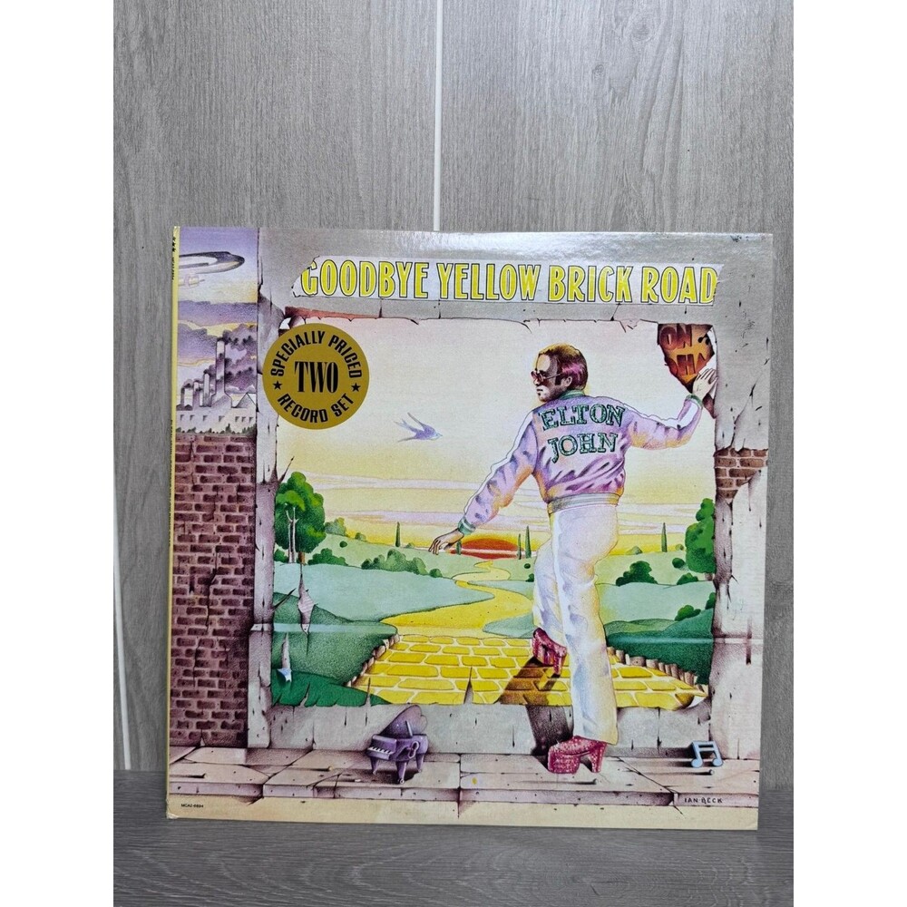 Elton John – Goodbye Yellow Brick Road 2xLP Record 1980 MCA Pop Rock 33 RPM